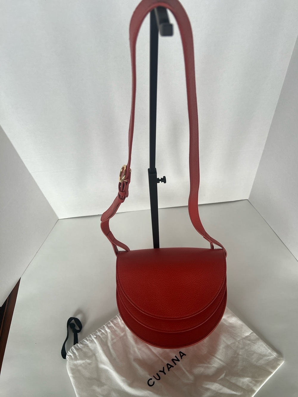Cuyana double moon crossbody NWOT - Picture 3 of 14